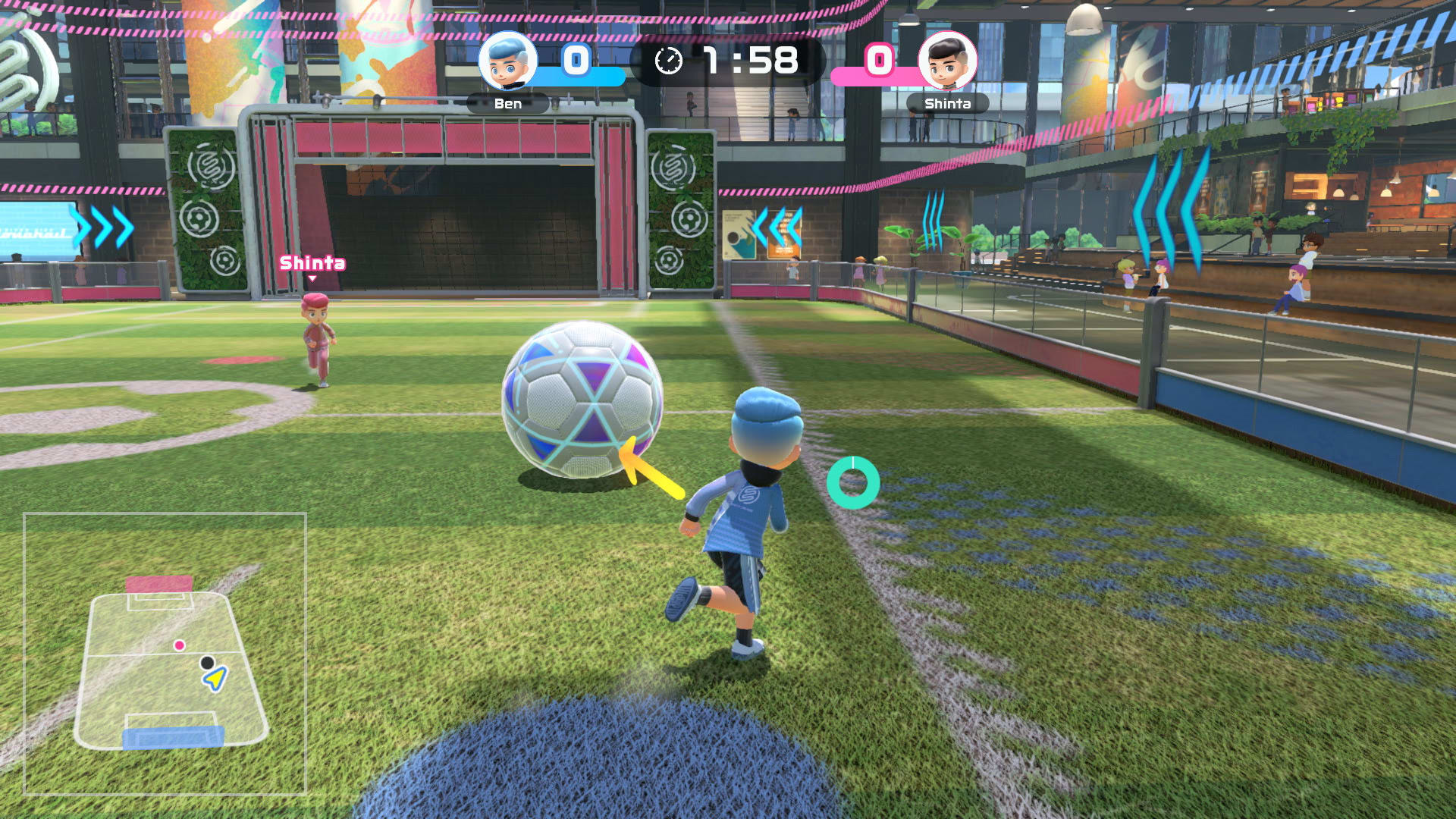 Nintendo Switch Sports Tips and Tricks Football Asset