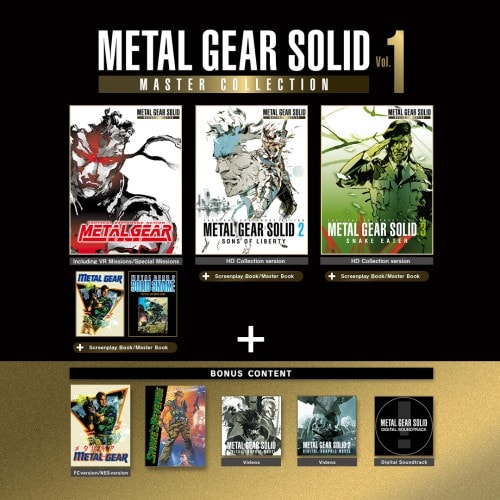 METAL GEAR SOLID: MASTER COLLECTION Vol.1 Packshot