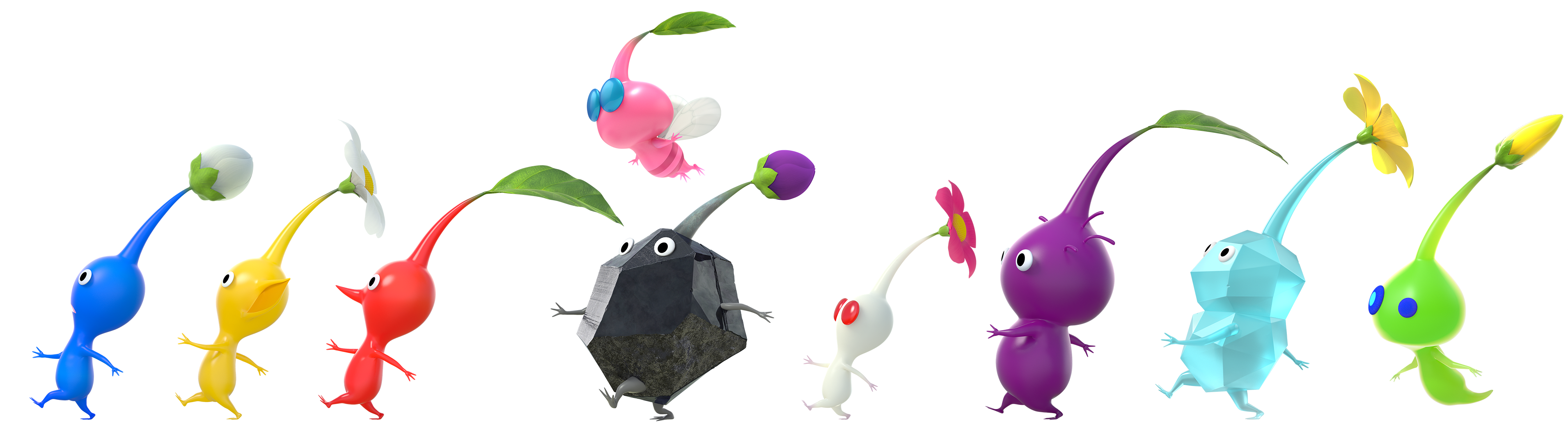 Discover the world of Pikmin - Varieties