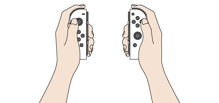 How to Hold the Joy-Con Dual Controller Grip