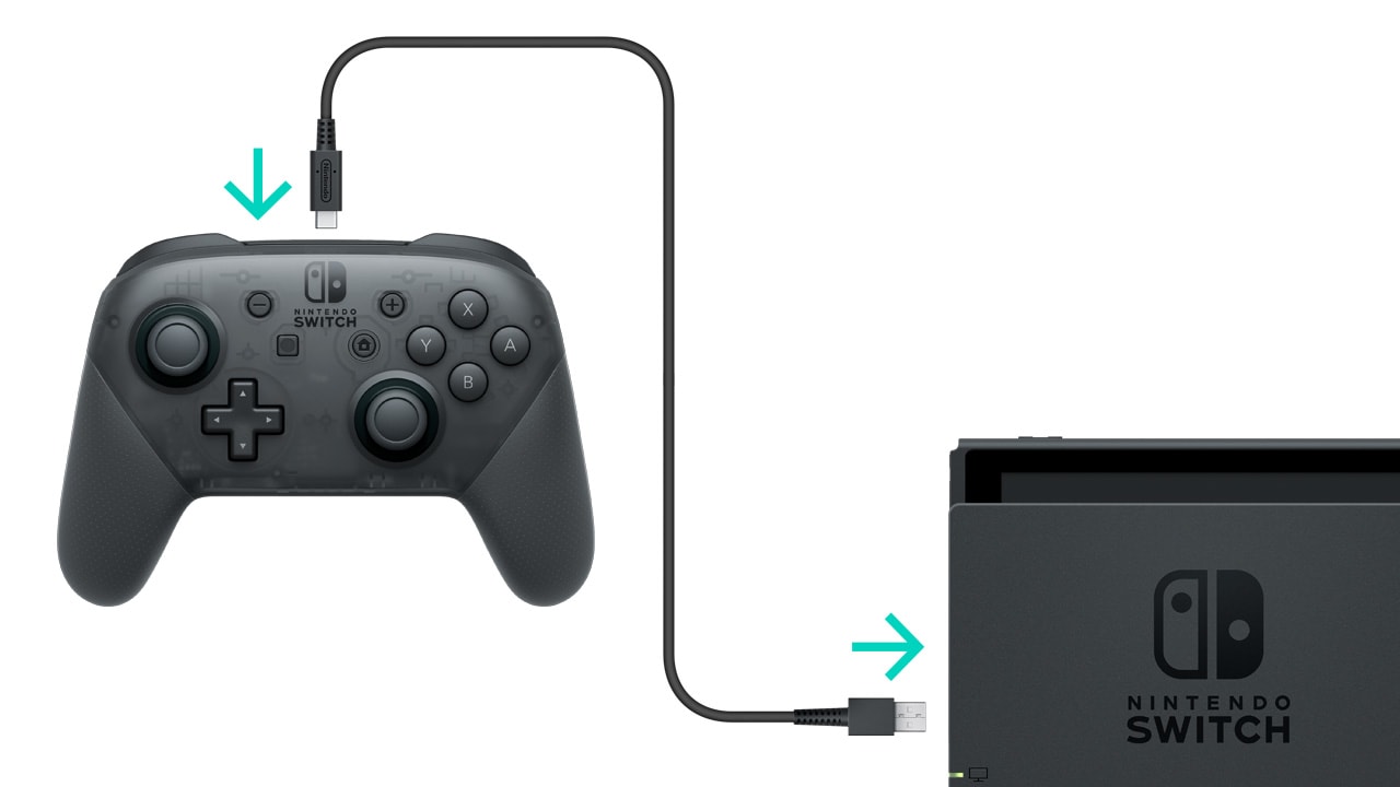 How to Pair the Nintendo Switch Pro Controller Diagram
