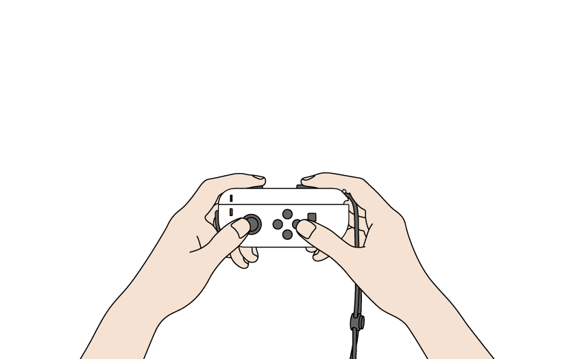 How to Hold the Joy-Con Horizontal Hold