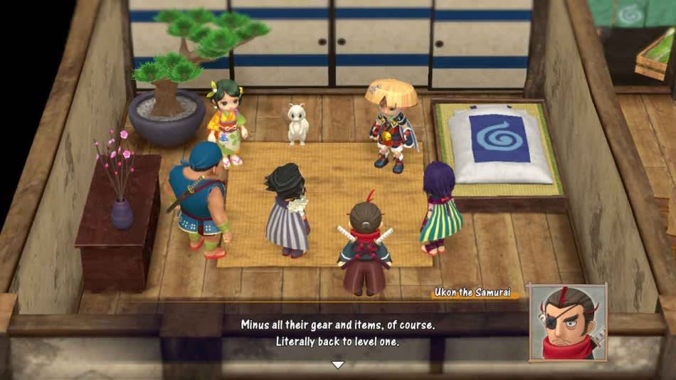 Shiren the Wanderer: The Mystery Dungeon of Serpentcoil Island Screenshot