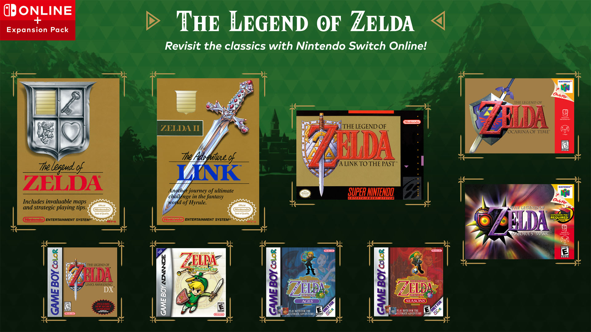 Explore some of Link’s earlier adventures Hero Banner