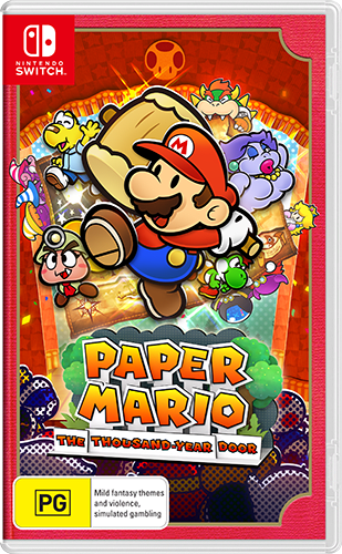 Paper Mario: The Thousand-Year Door Packshot
