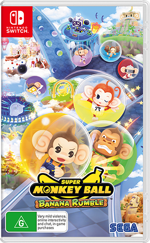 Super Monkey Ball Banana Rumble Packshot
