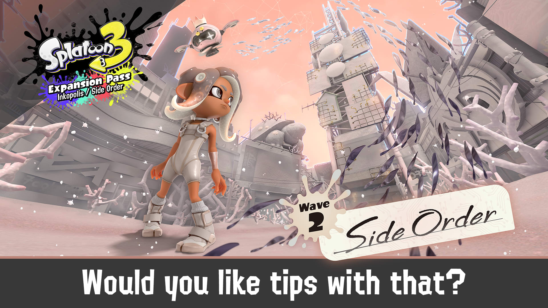 Splatoon 3’s Side Order - Would you like Tips with that Hero Banner