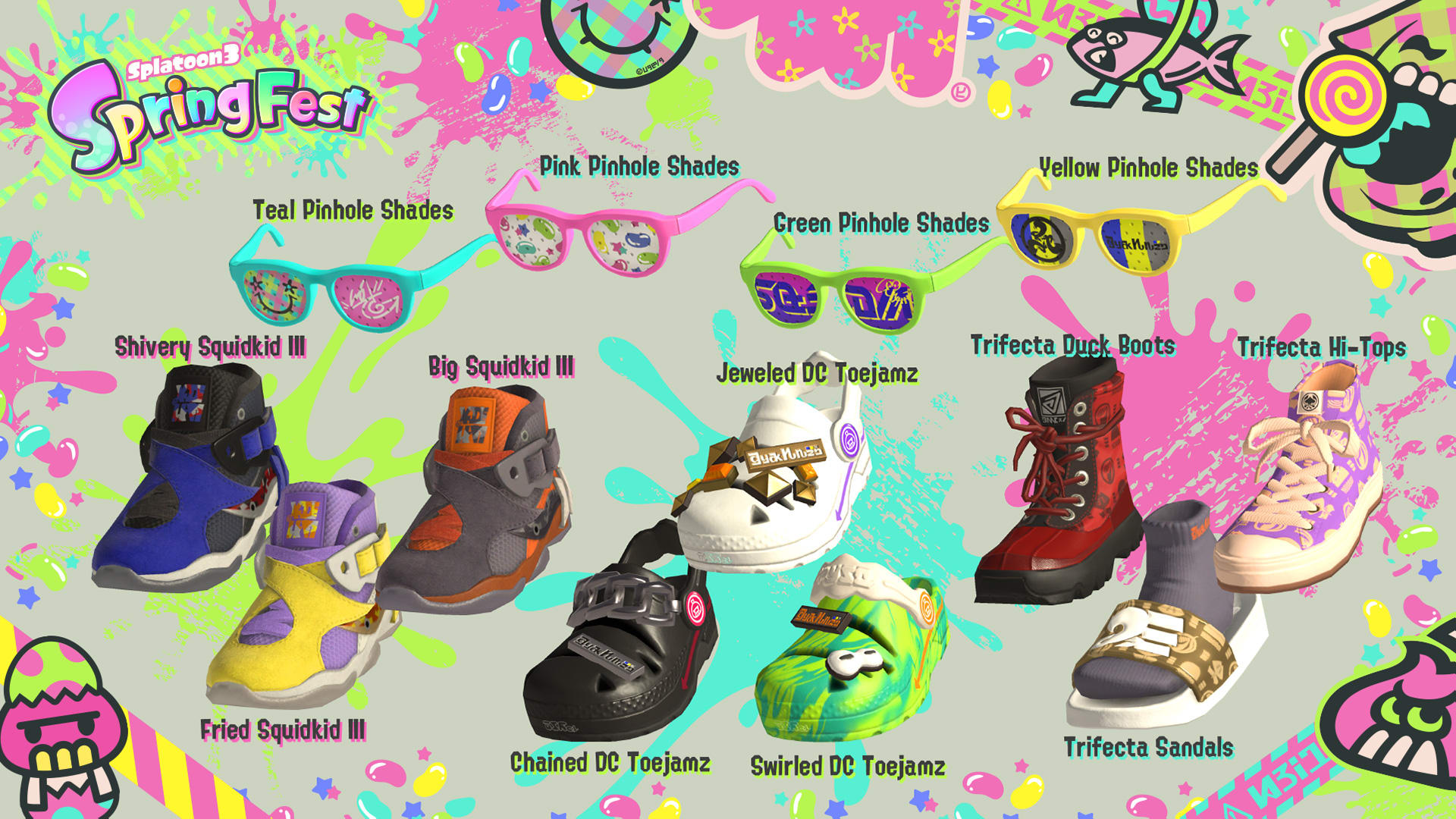 Freshen up for Spring Fest Gear 3