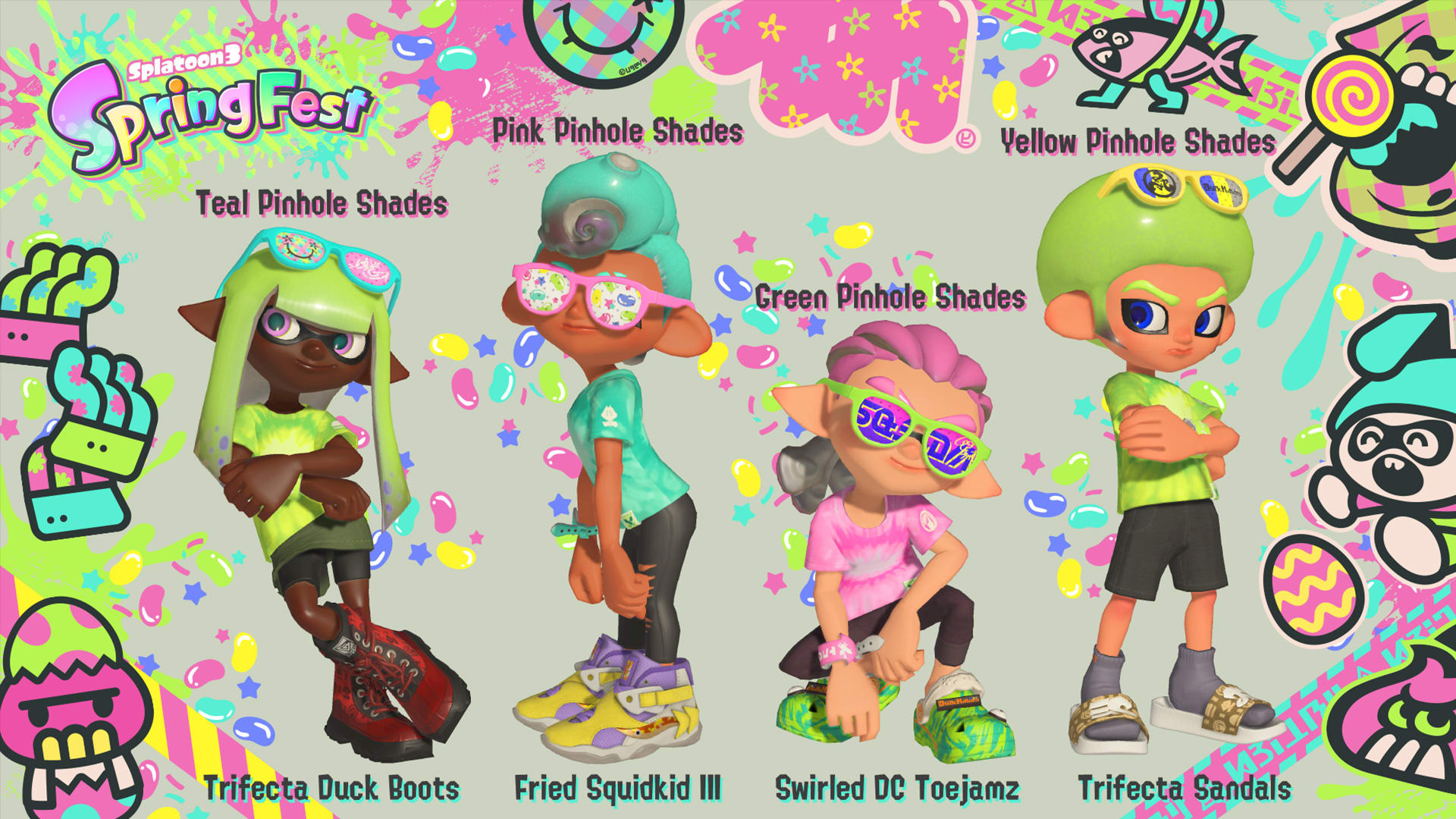 Freshen up for Spring Fest Gear 1