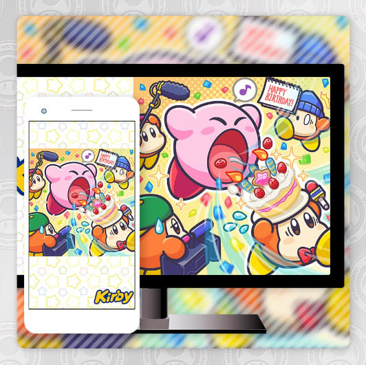 Happy birthday, Kirby! Wallpaper Image