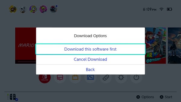 Select Download This Software First