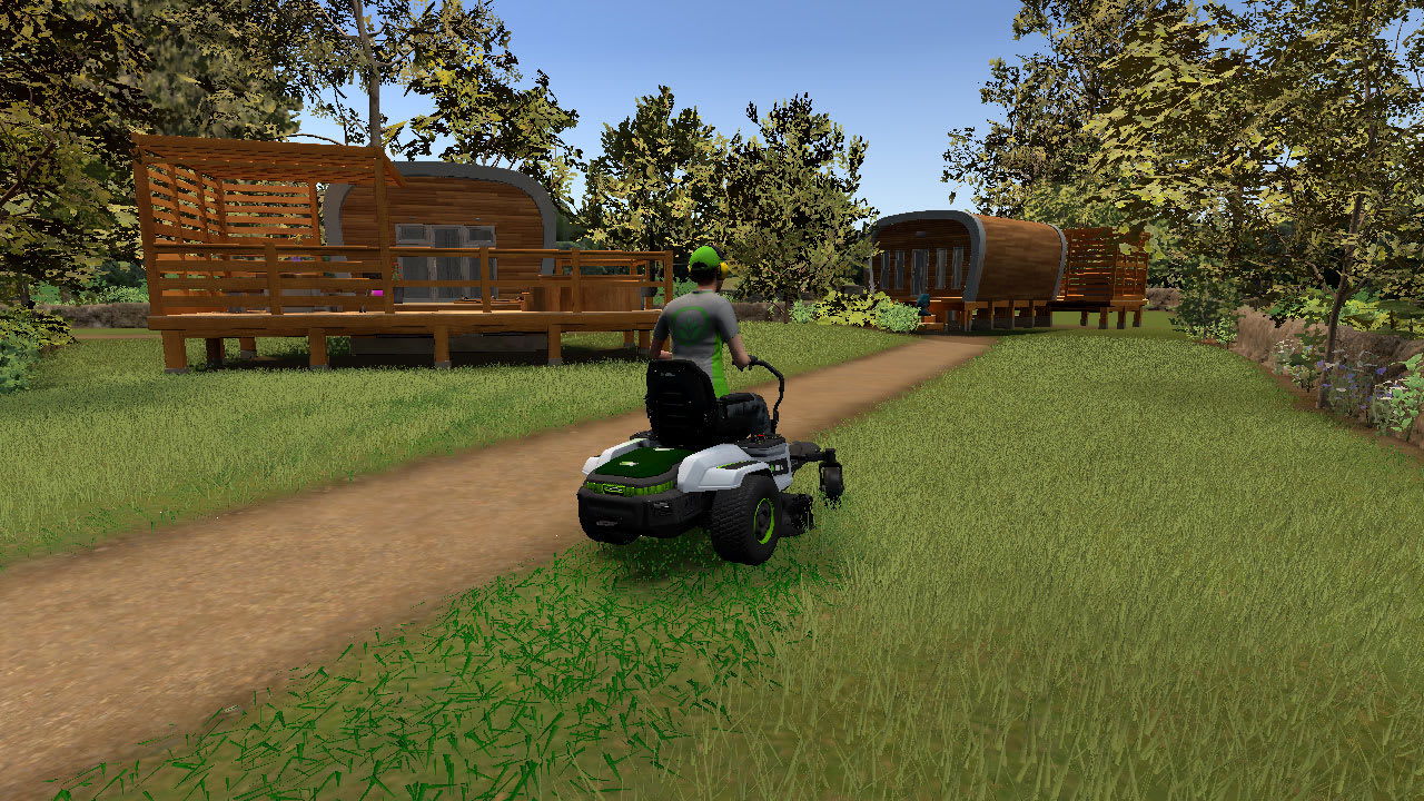 Lawn Mowing Simulator - Landmark Edition Screenshot 2