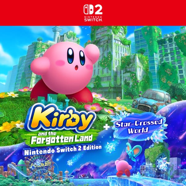 Kirby and the Forgotten Land – Nintendo Switch 2 Edition + Star-Crossed World - Image 1