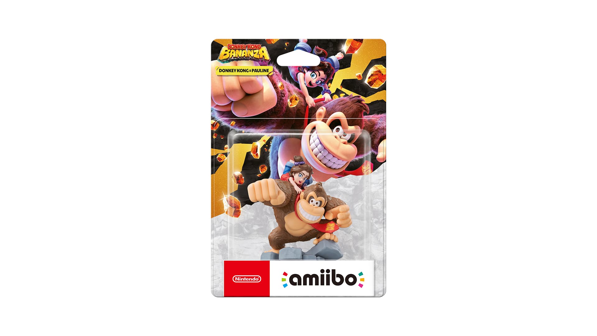 Donkey Kong & Pauline amiibo Packshot