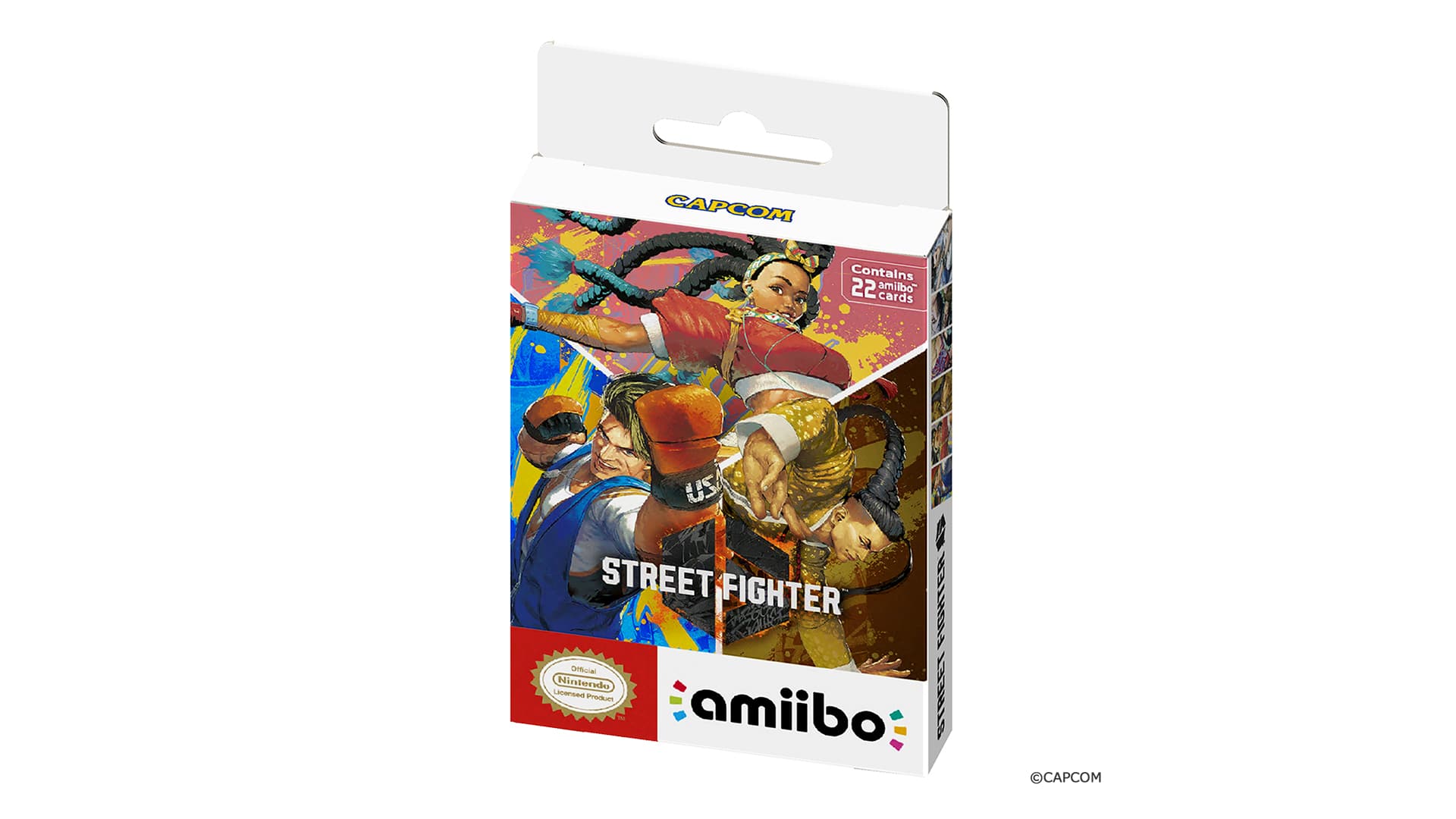Street Fighter 6 amiibo Cards Starter Set Packshot