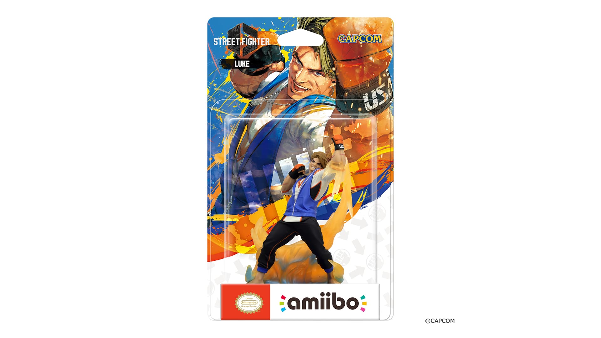Luke (Street Fighter 6) amiibo Packshot