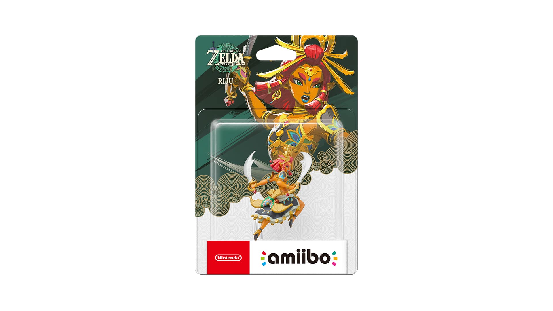 Riju (Tears of the Kingdom) amiibo Packshot
