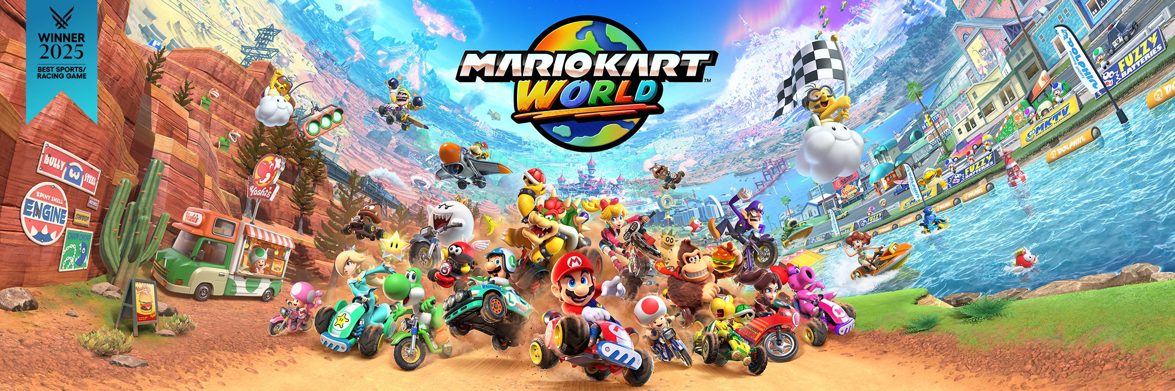 [NS2 Index] Featured Games - Mario Kart World Banner