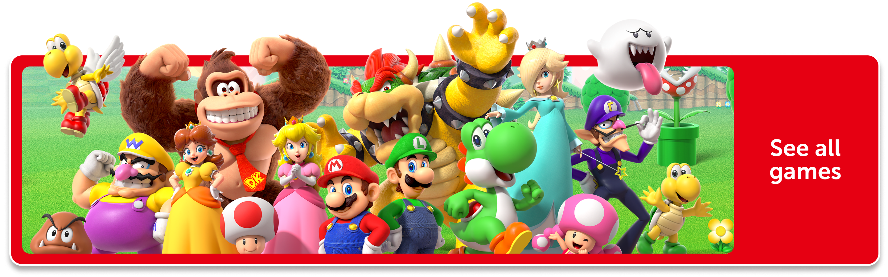 [Mario Galaxy Promo] Group 3 Games Asset