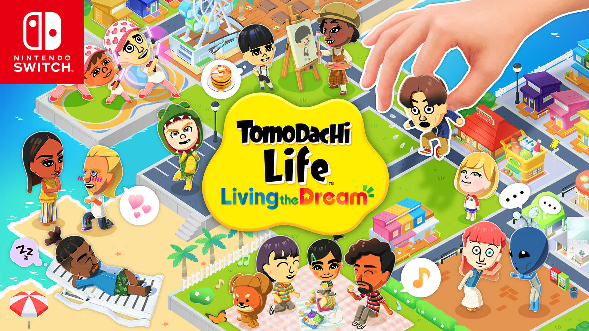 [Tomodachi Life Get Creative] Hero Image