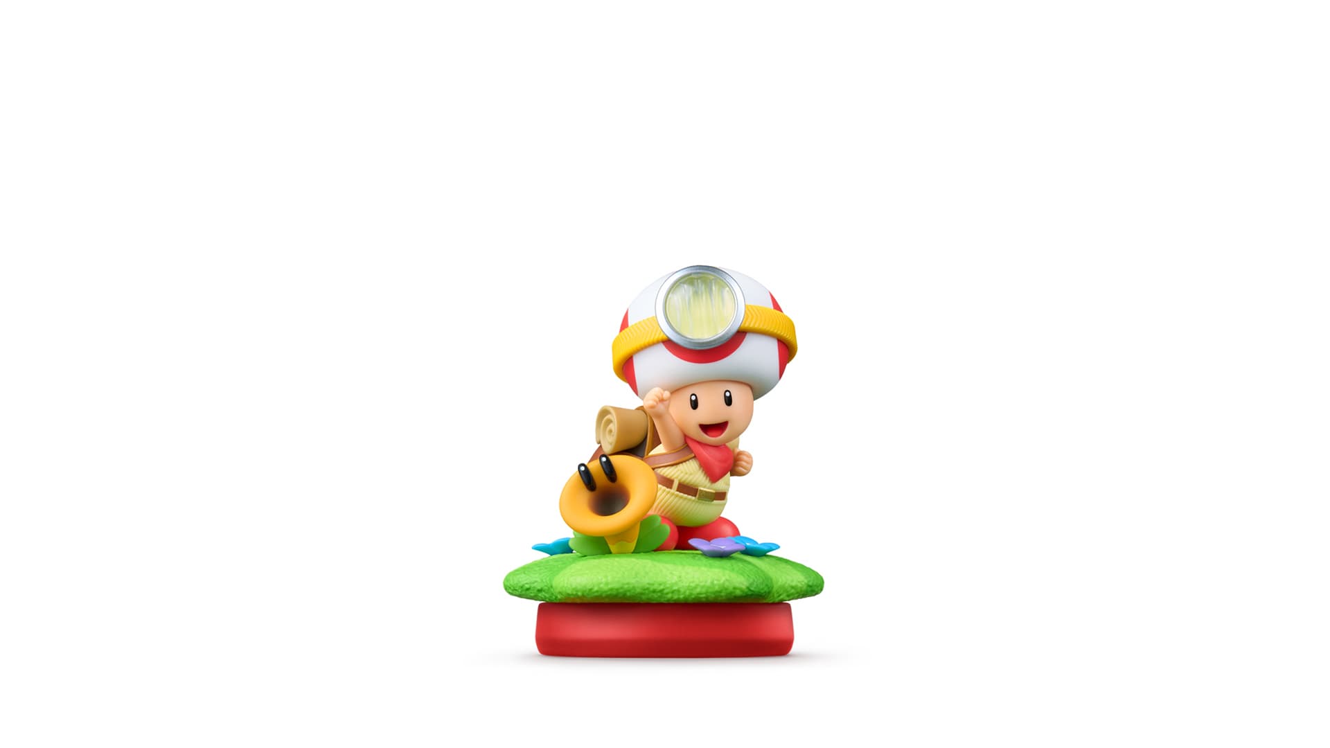 Captain Toad & Talking Flower amiibo Image