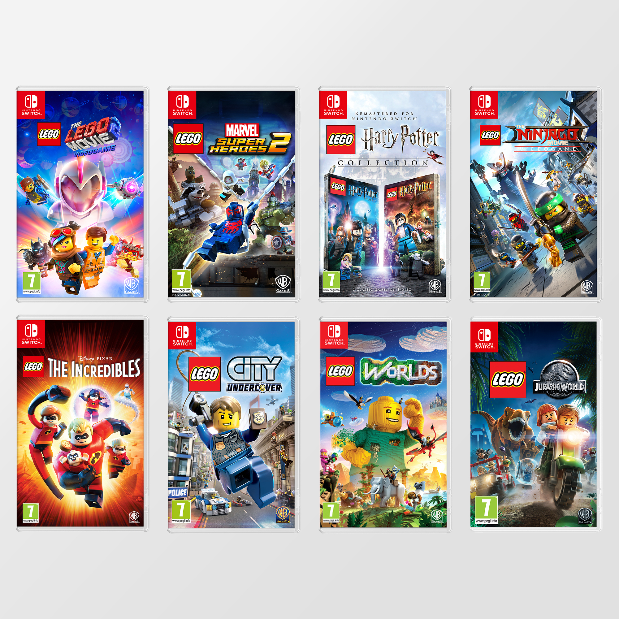 Rumor: Vários jogos da franquia LEGO chegarão ao Nintendo Switch