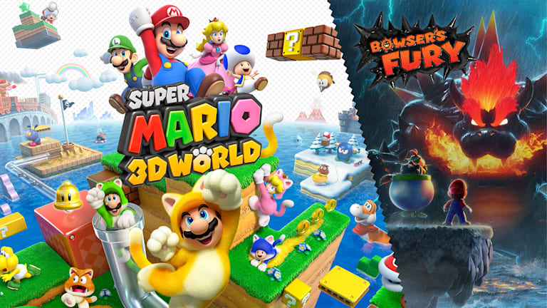 Nintendo Switch 2 - Free Updates Card - Super Mario 3D World + Bowser's Fury Asset