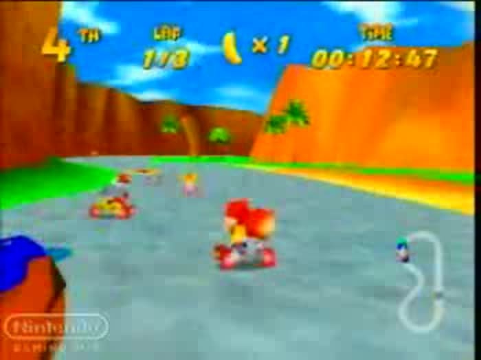 Diddy Kong Racing selling for Nintendo 64