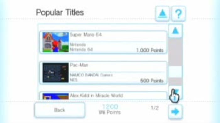 Wii Shop Channel Wii Nintendo UK
