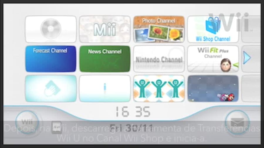 Como transferir da Wii para a Wii U