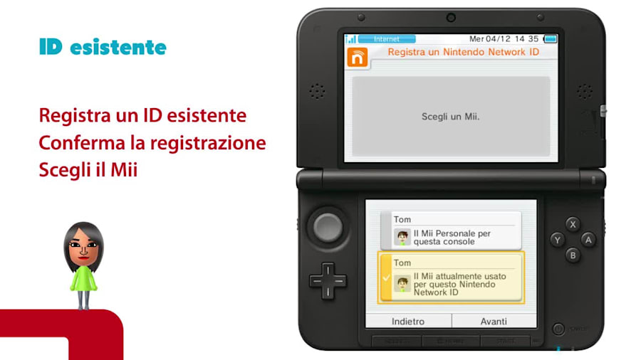 Informazioni sul Nintendo Network ID