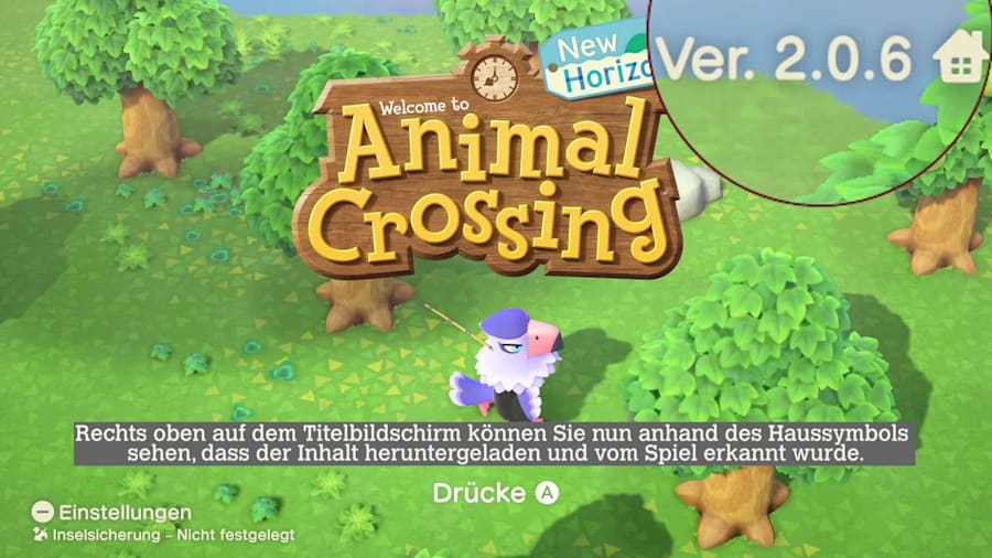 So greifen Sie auf den DLC Animal Crossing: New Horizons – Happy Home Paradise zu